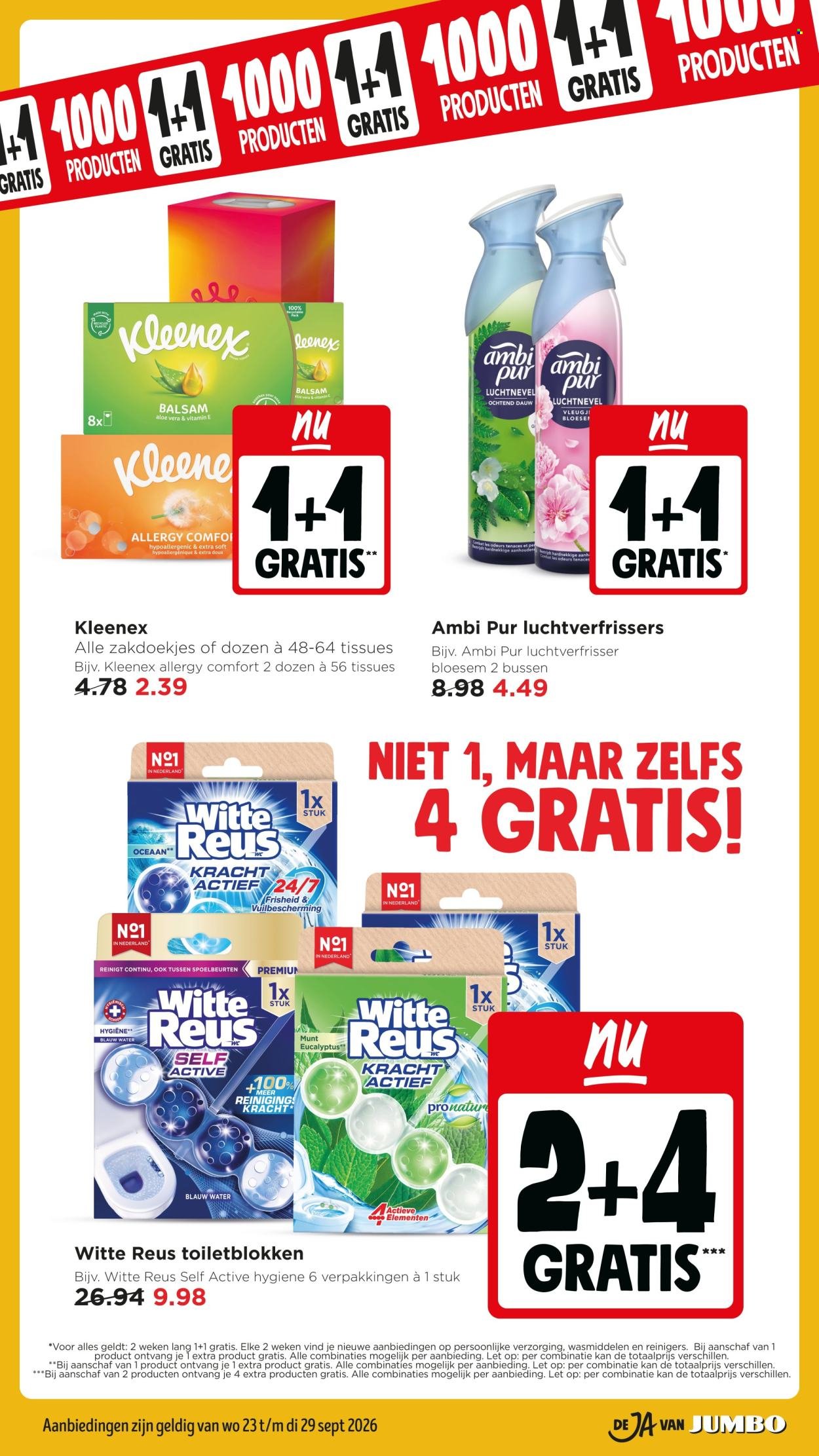 JUMBO folder - Van woensdag 23 september 2026