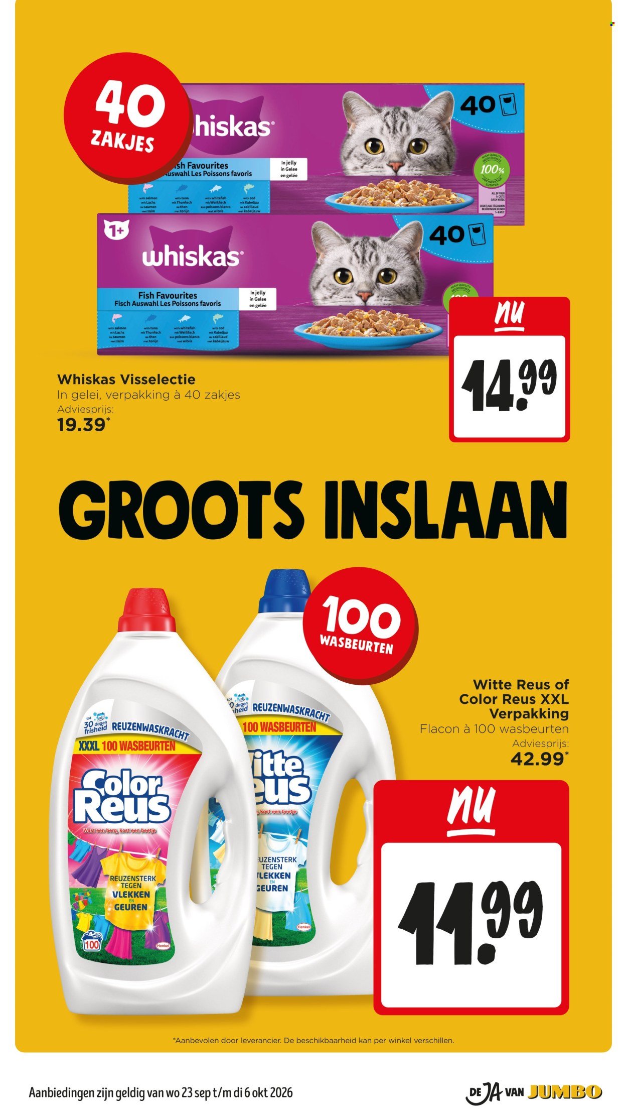 JUMBO folder - Van woensdag 23 september 2026