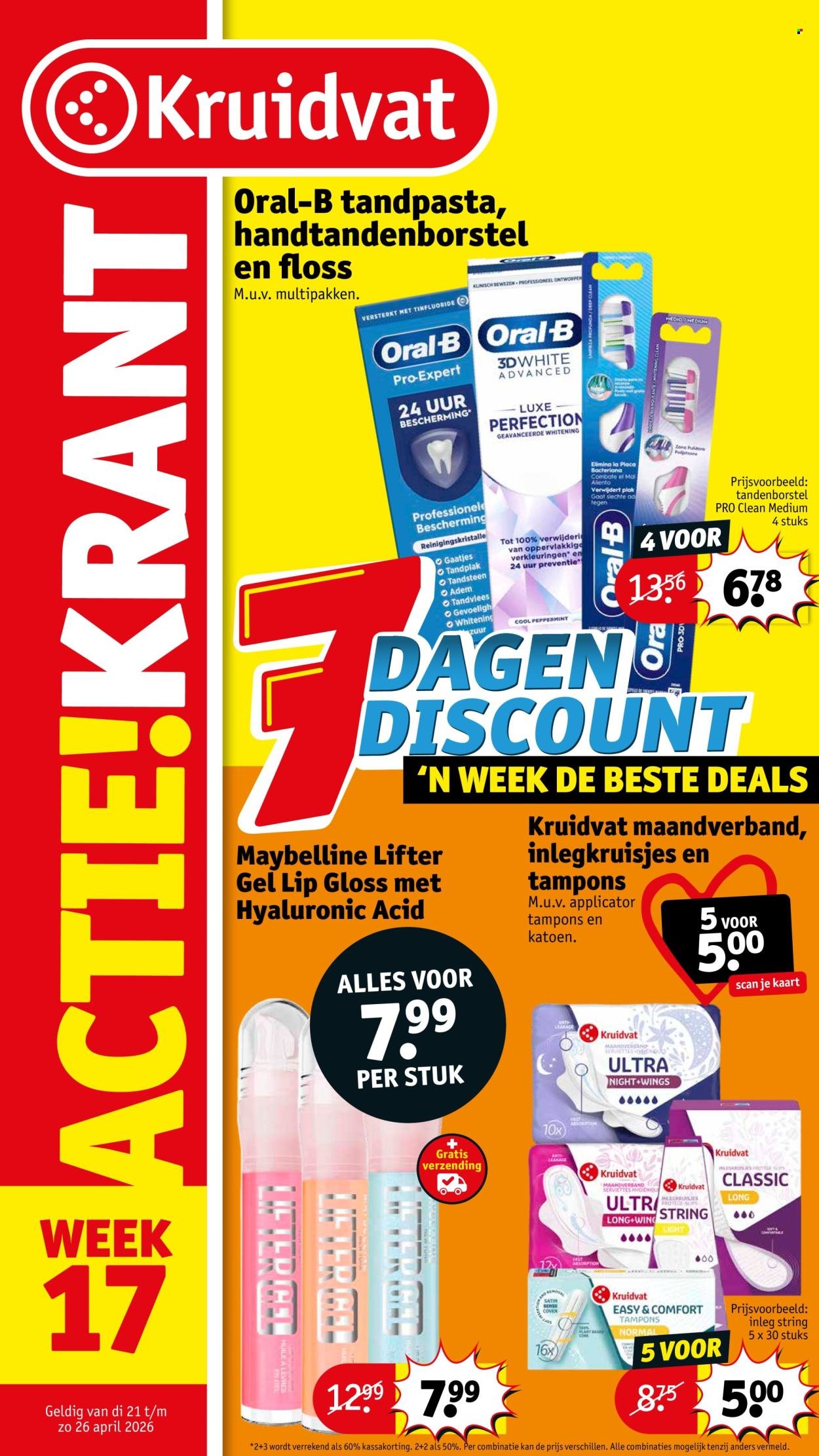 KRUIDVAT folder - Van dinsdag 21 april 2026