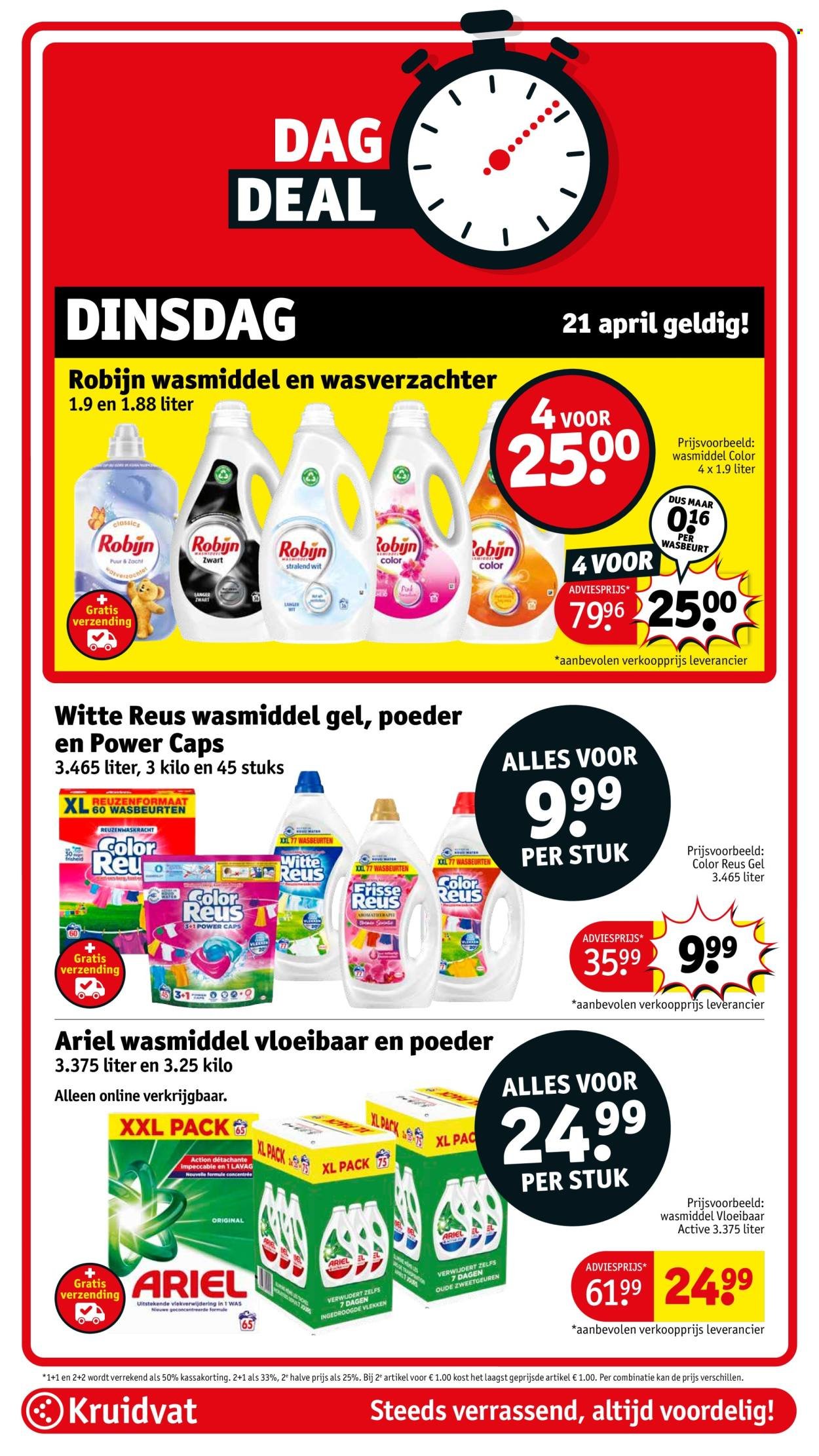 KRUIDVAT folder - Van dinsdag 21 april 2026