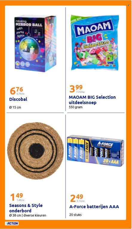 ACTION folder - Van woensdag 24 december 2025