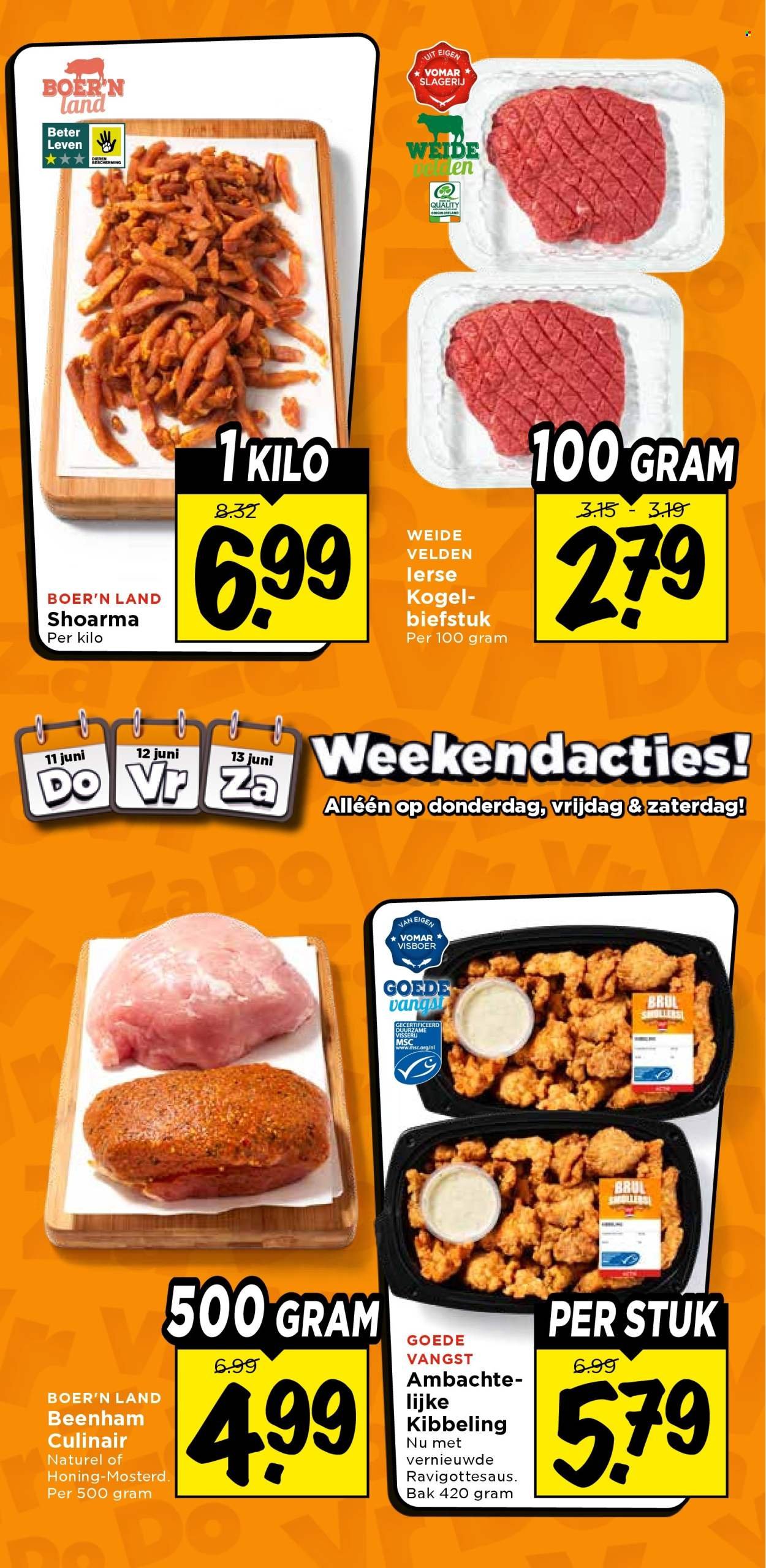 VOMAR folder - Van donderdag 11 juni 2026