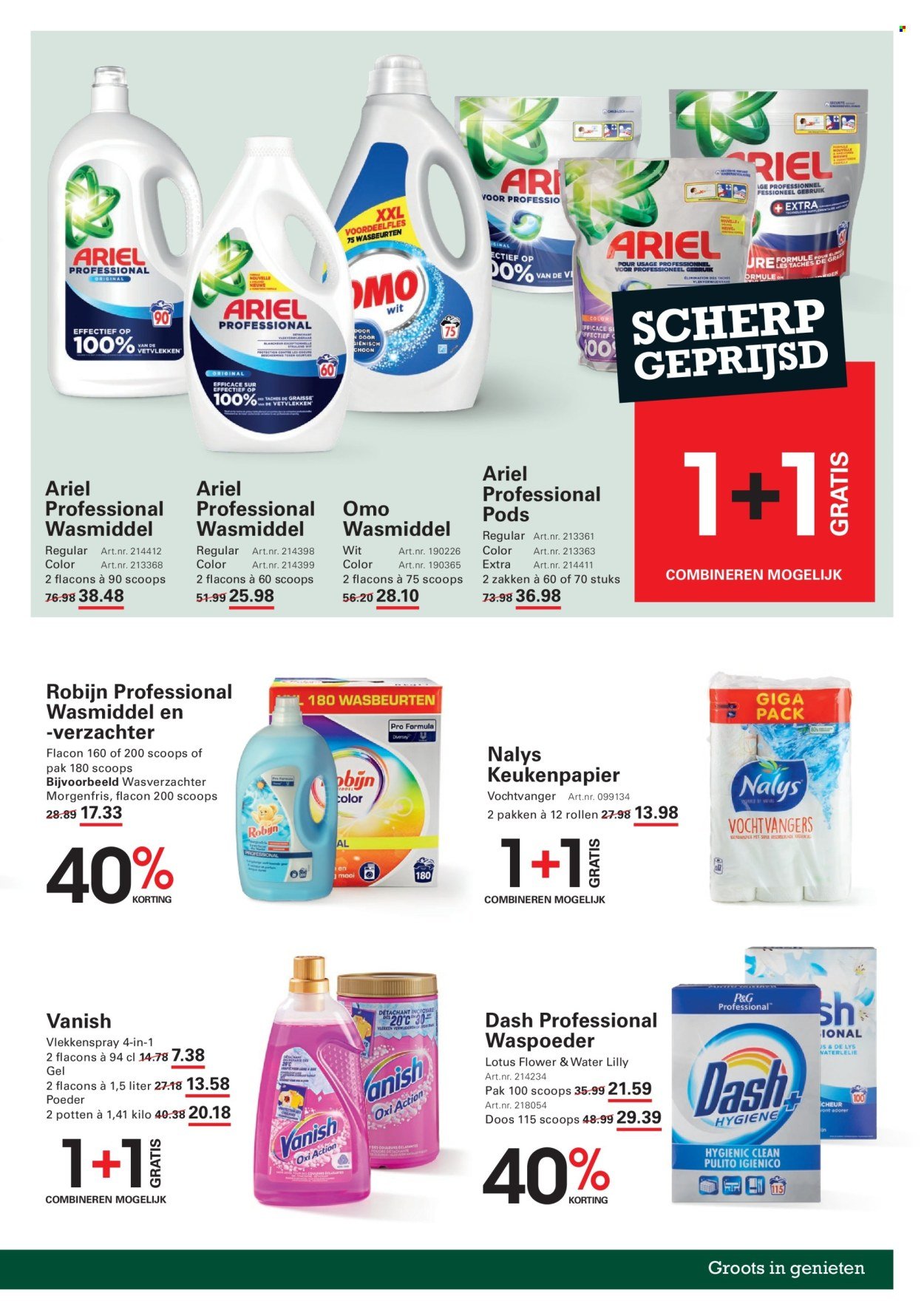 SLIGRO folder - Food