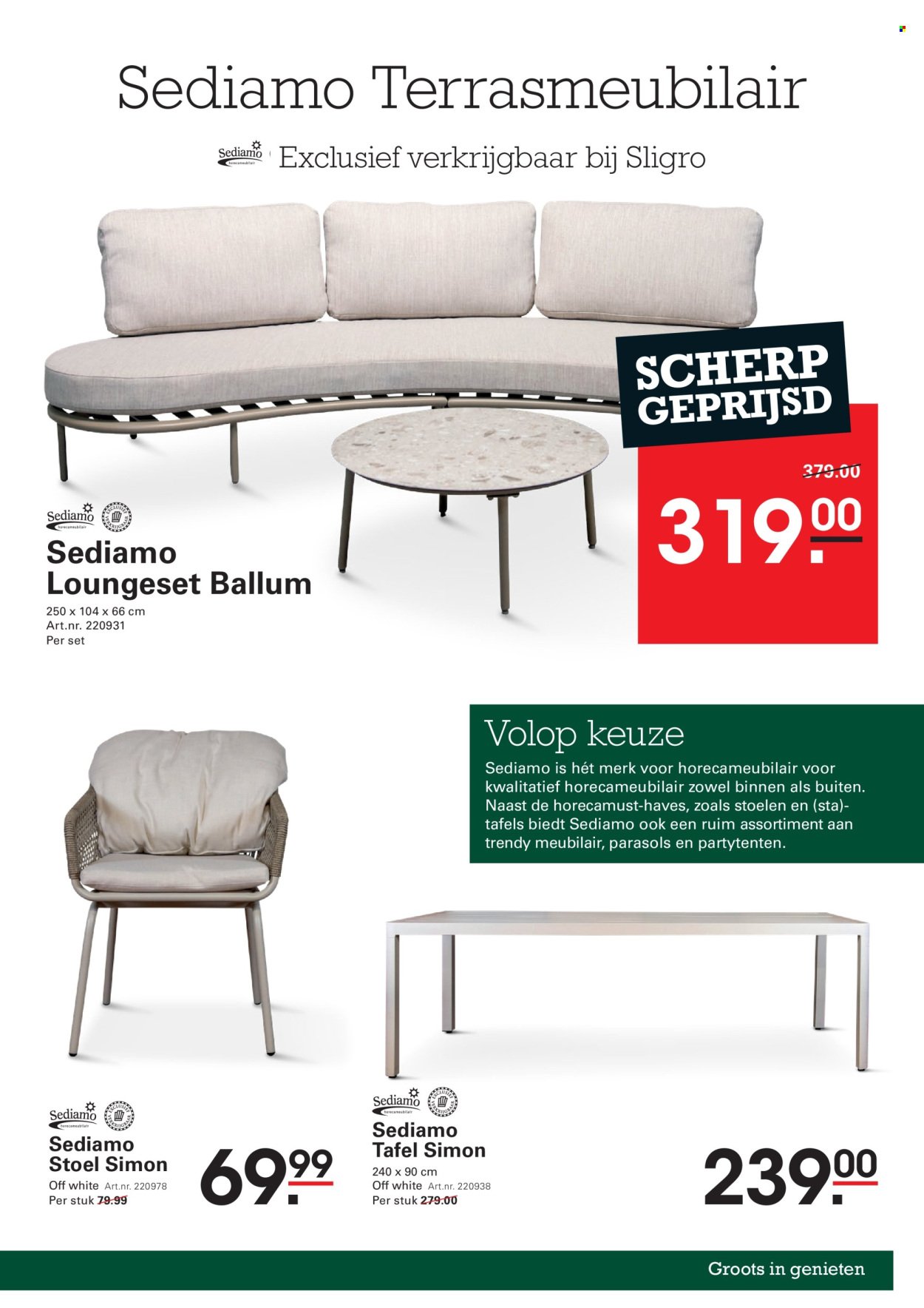 SLIGRO folder - Food