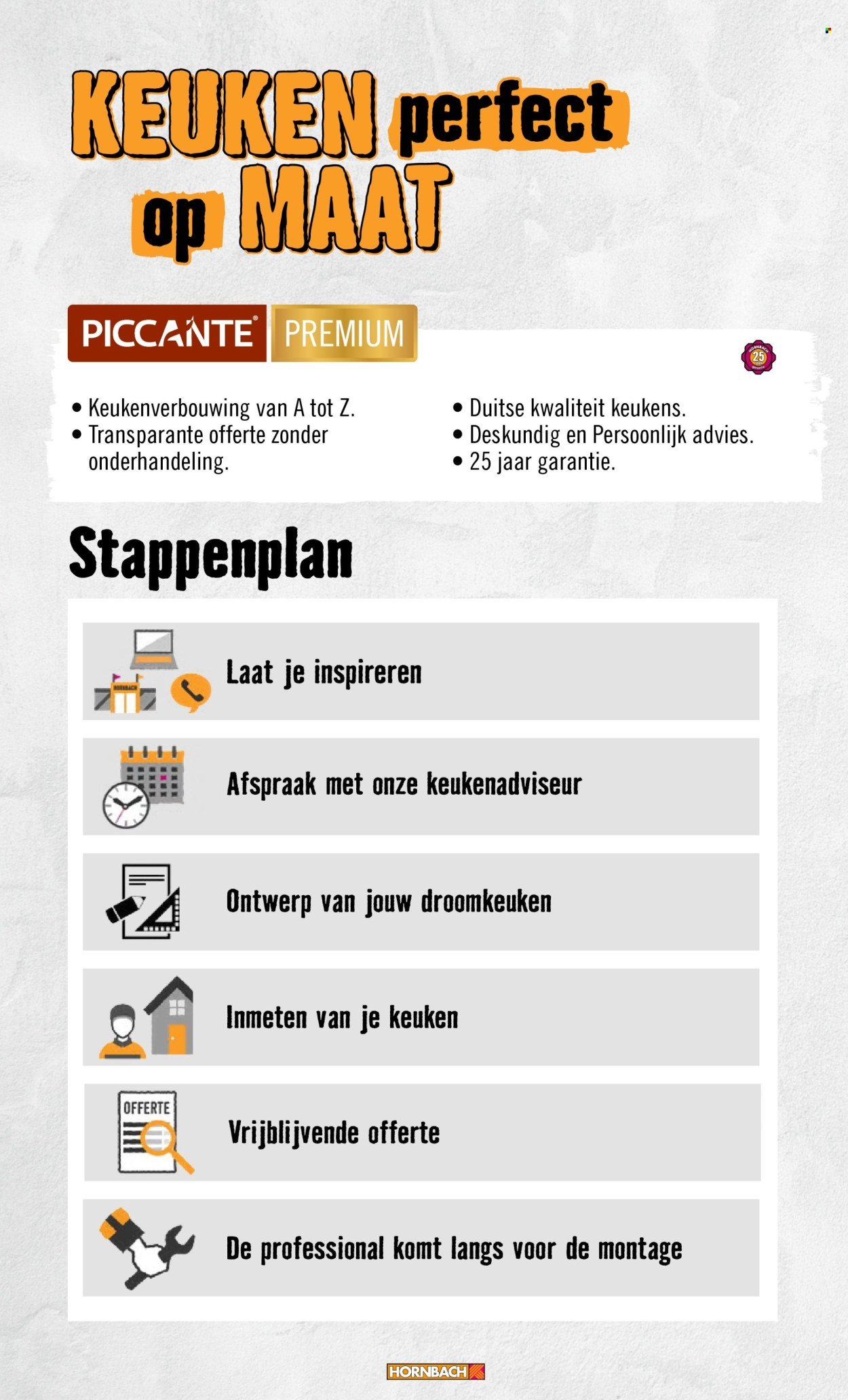 HORNBACH folder - Keukenproject