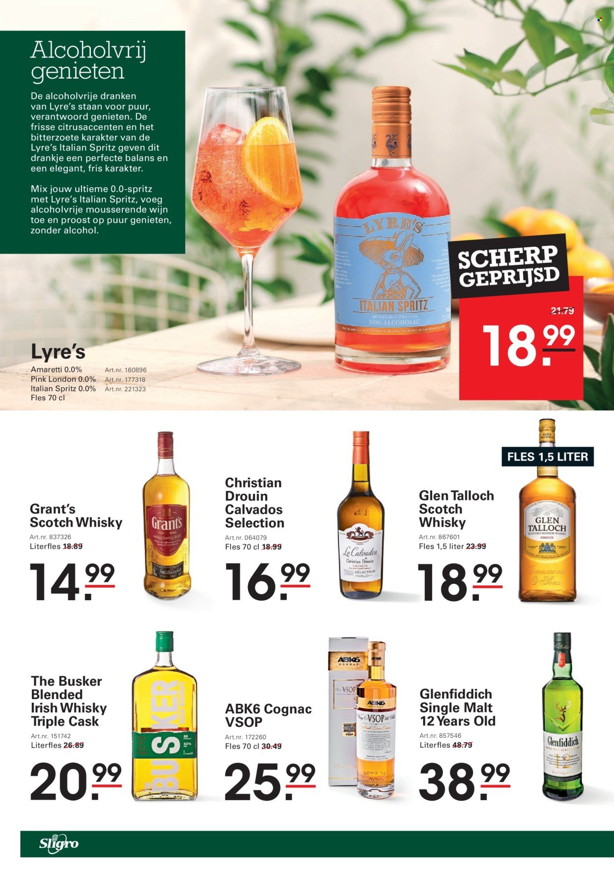 SLIGRO folder - Wijn