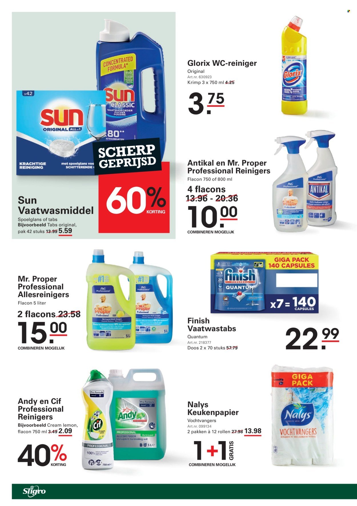 SLIGRO folder - Wijn