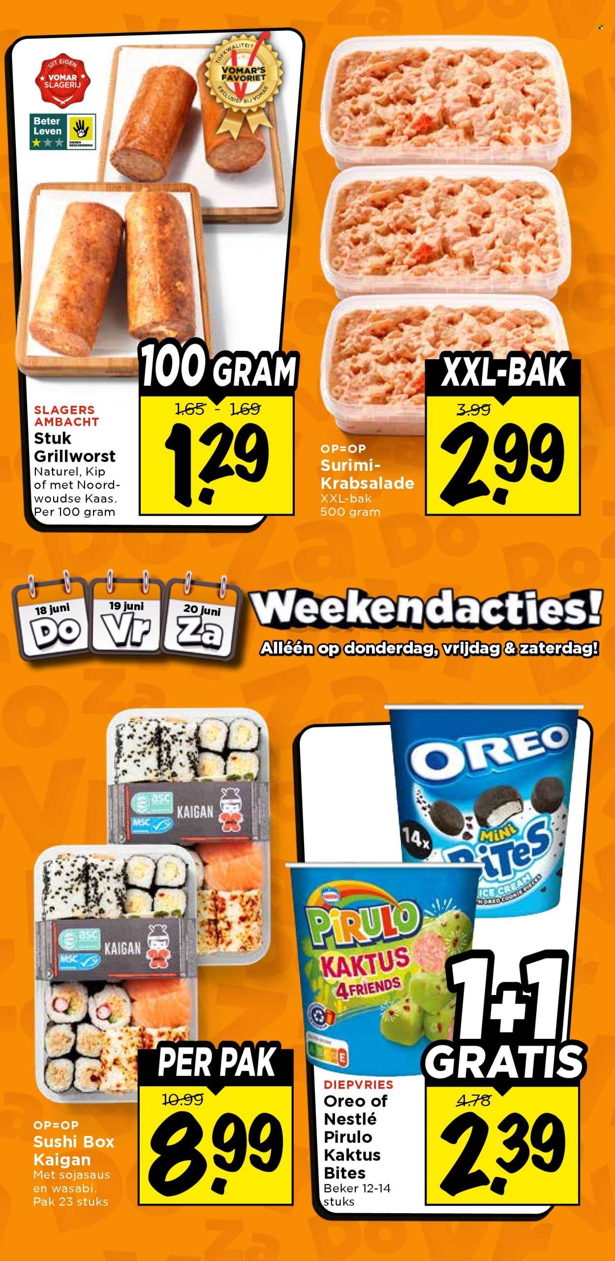 VOMAR folder - Van donderdag 18 juni 2026