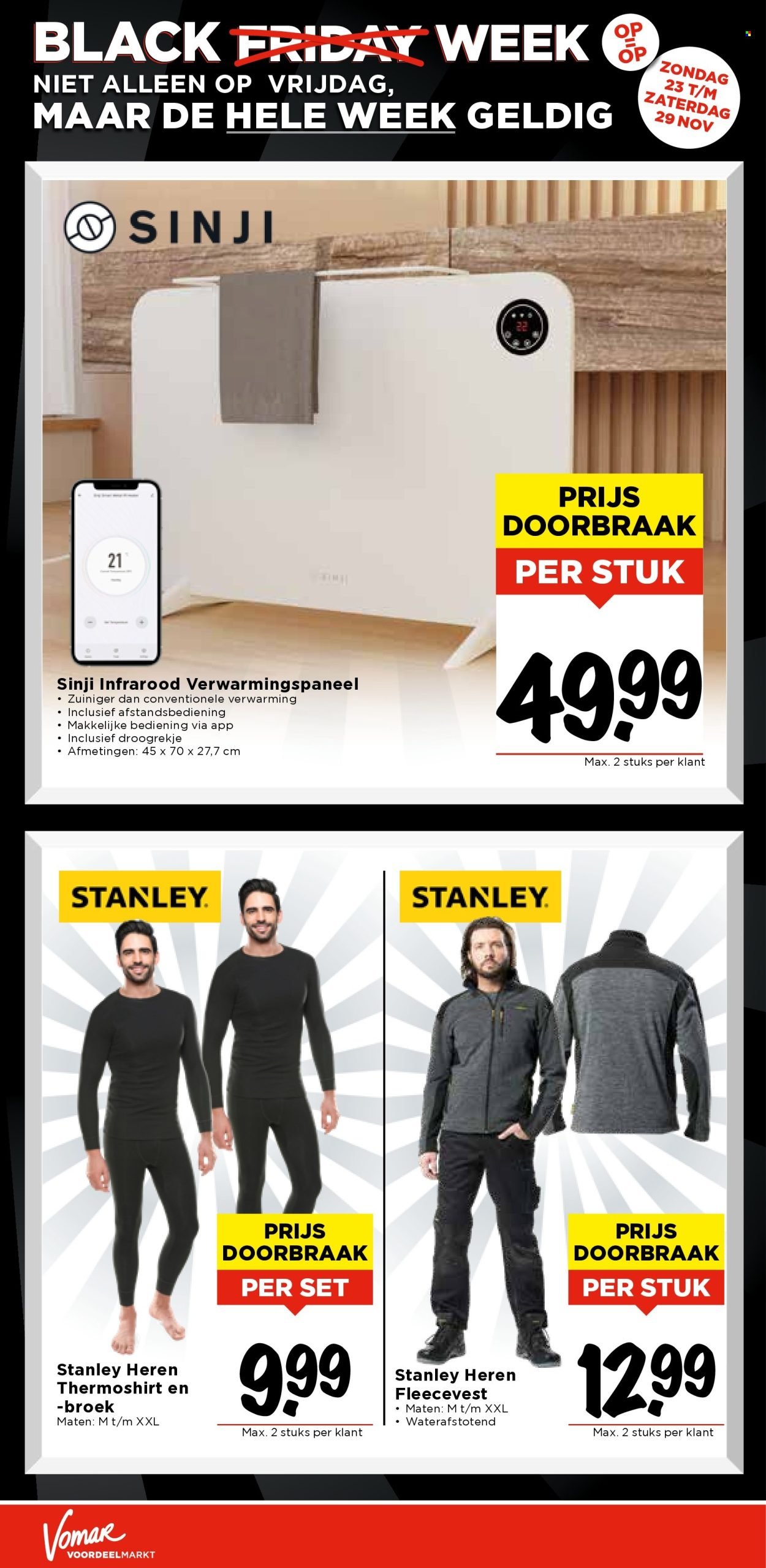 VOMAR folder - Van zondag 23 november 2025