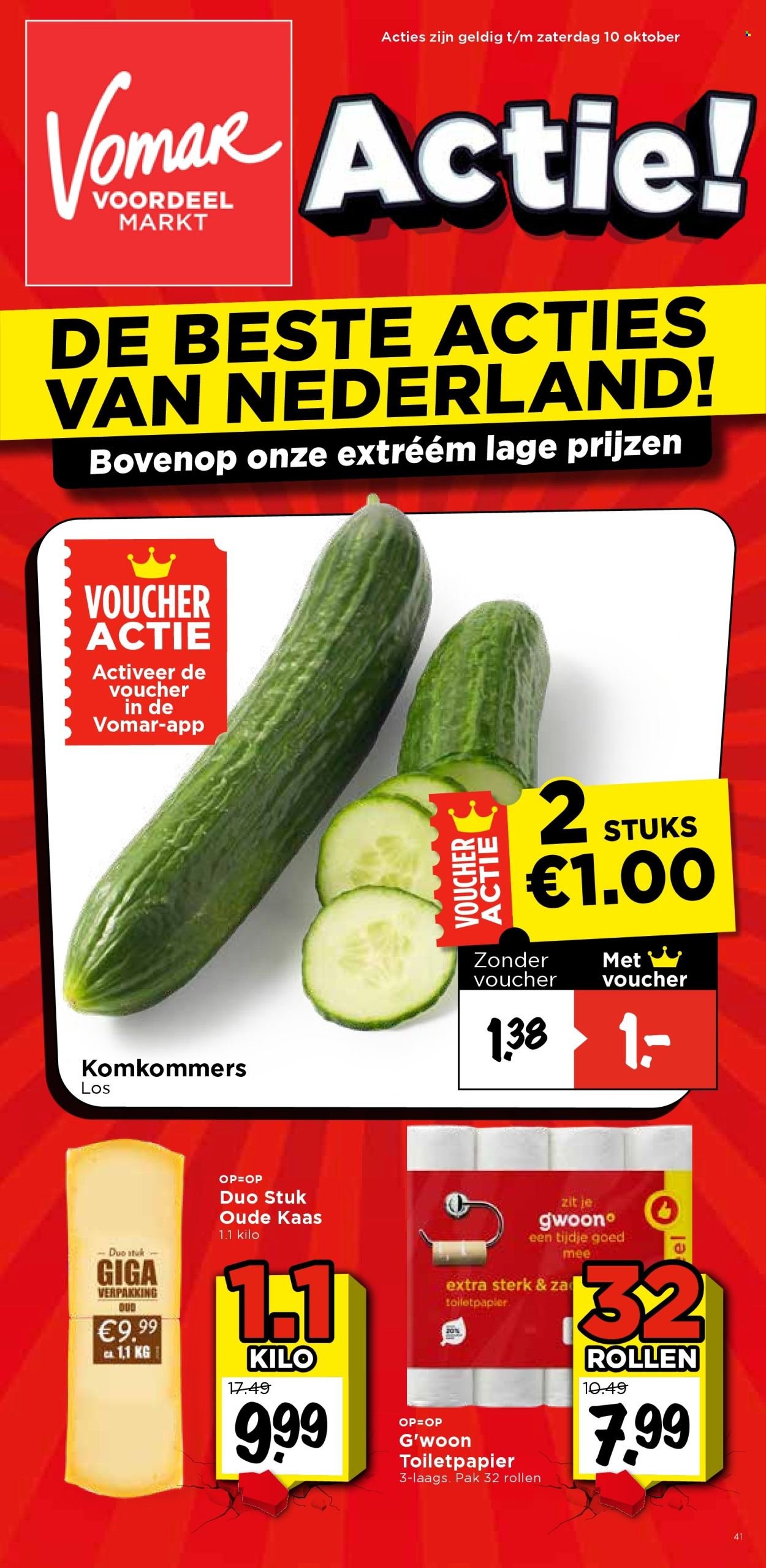 VOMAR folder - Van donderdag 8 oktober 2026