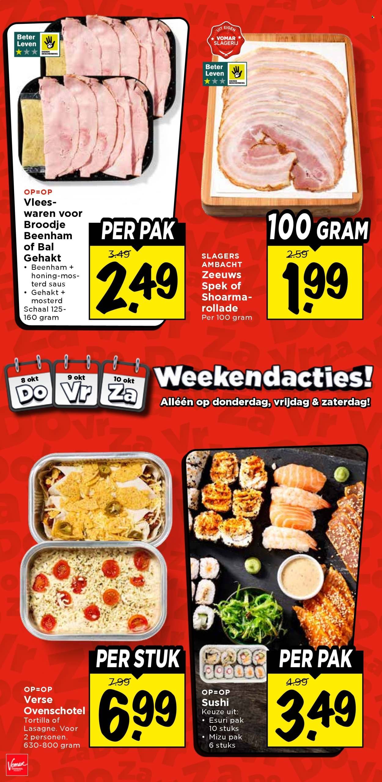 VOMAR folder - Van donderdag 8 oktober 2026