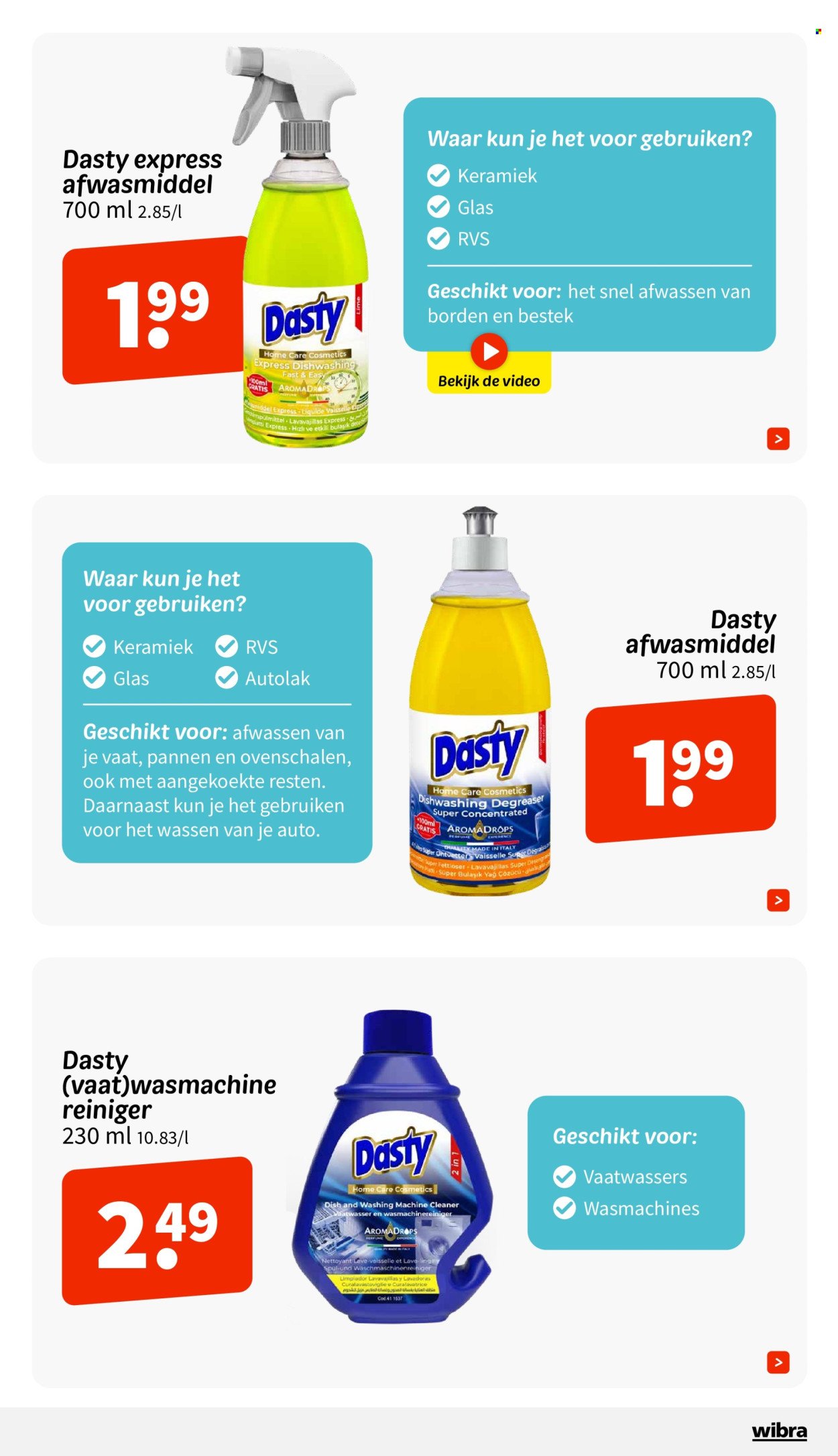 WIBRA folder - Dasty magazine week 41