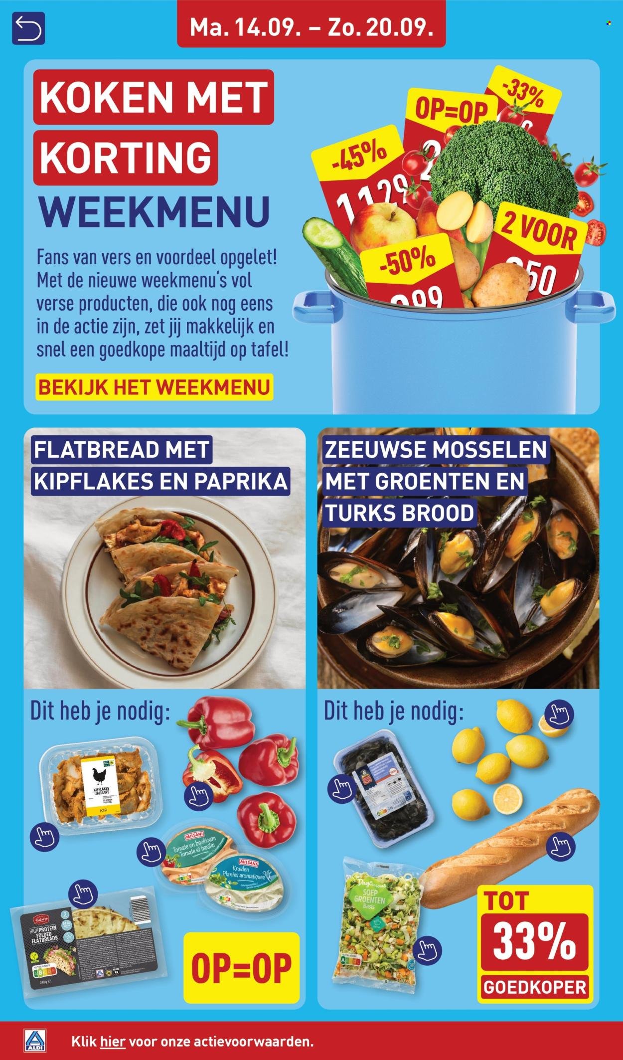 ALDI folder - Van maandag 14 september 2026