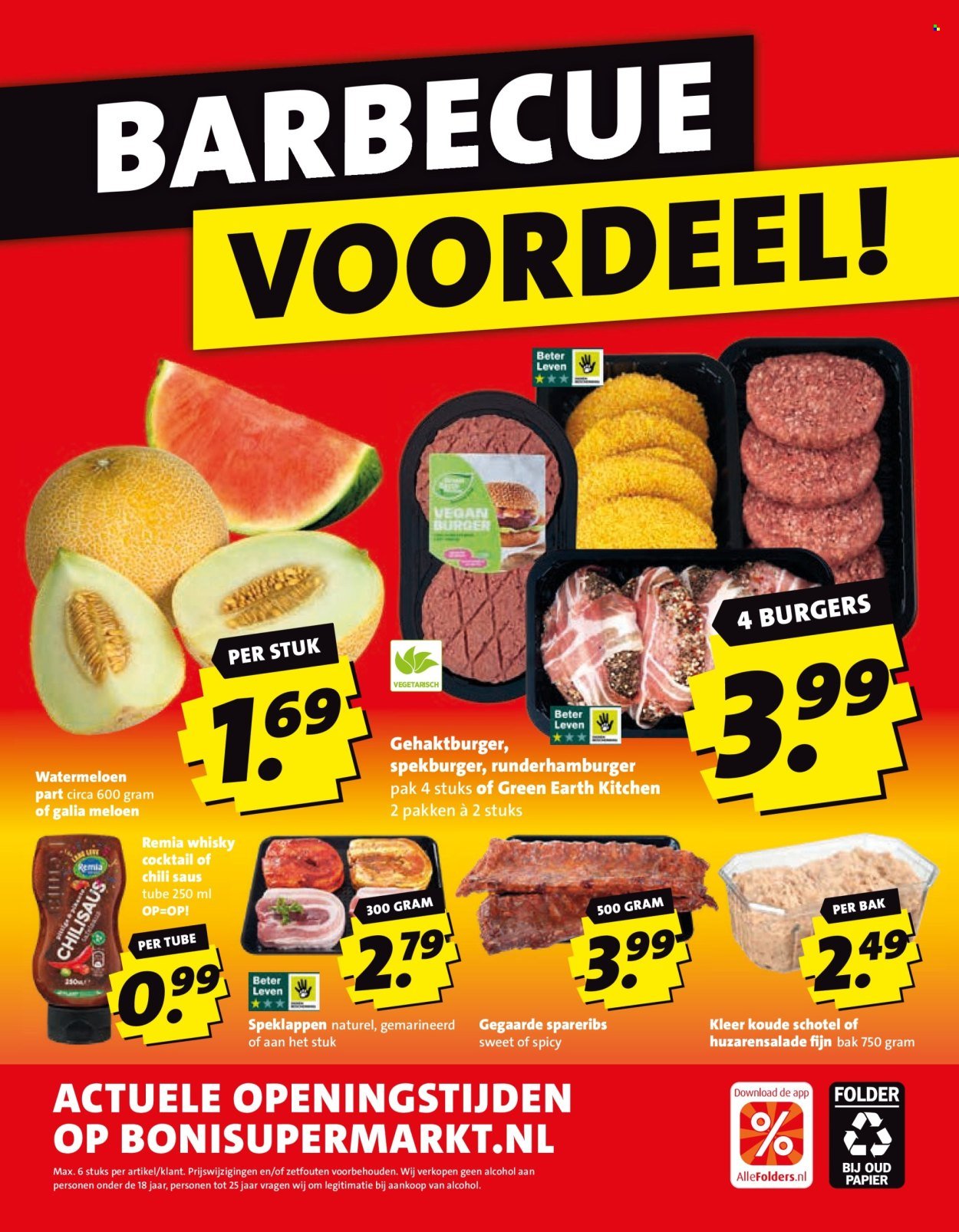 BONI folder - Van maandag 3 augustus 2026