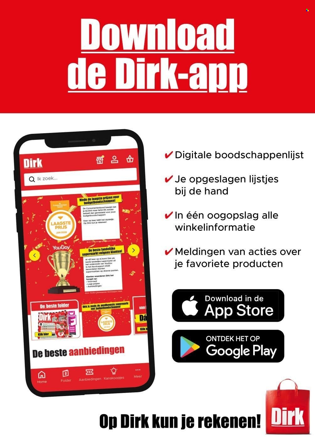 DIRK folder - Volgende week