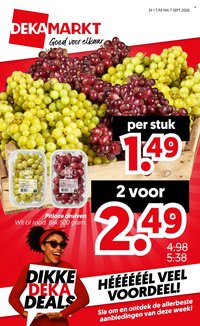 DEKAMARKT folder - Van dinsdag 1 september 2026
