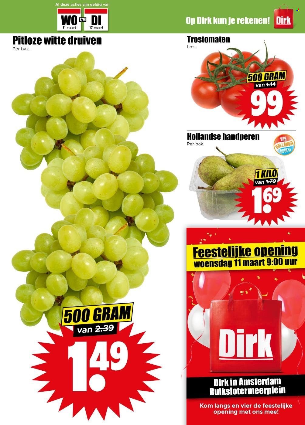 DIRK folder - Volgende week