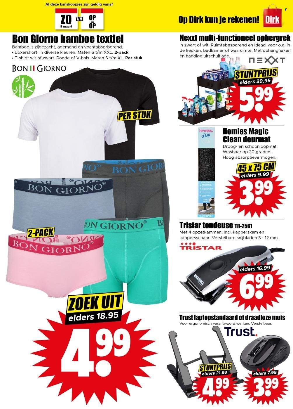 DIRK folder - Volgende week