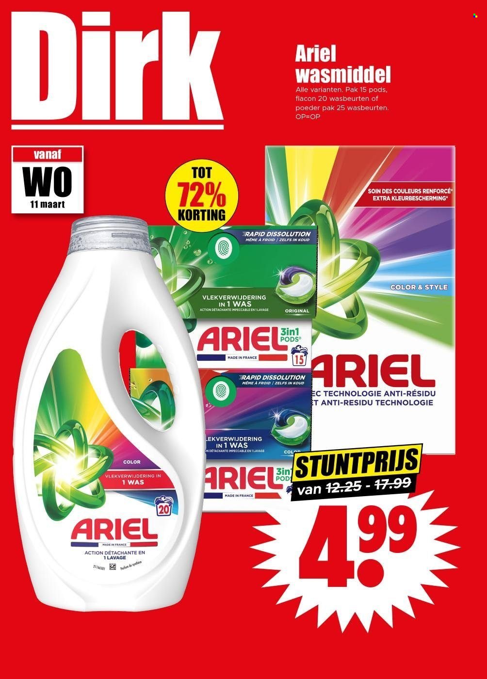 DIRK folder - Volgende week