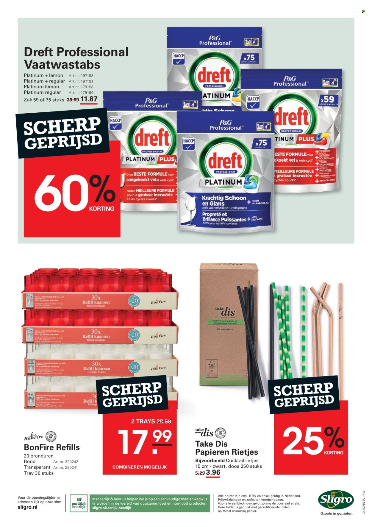 SLIGRO folder - Food