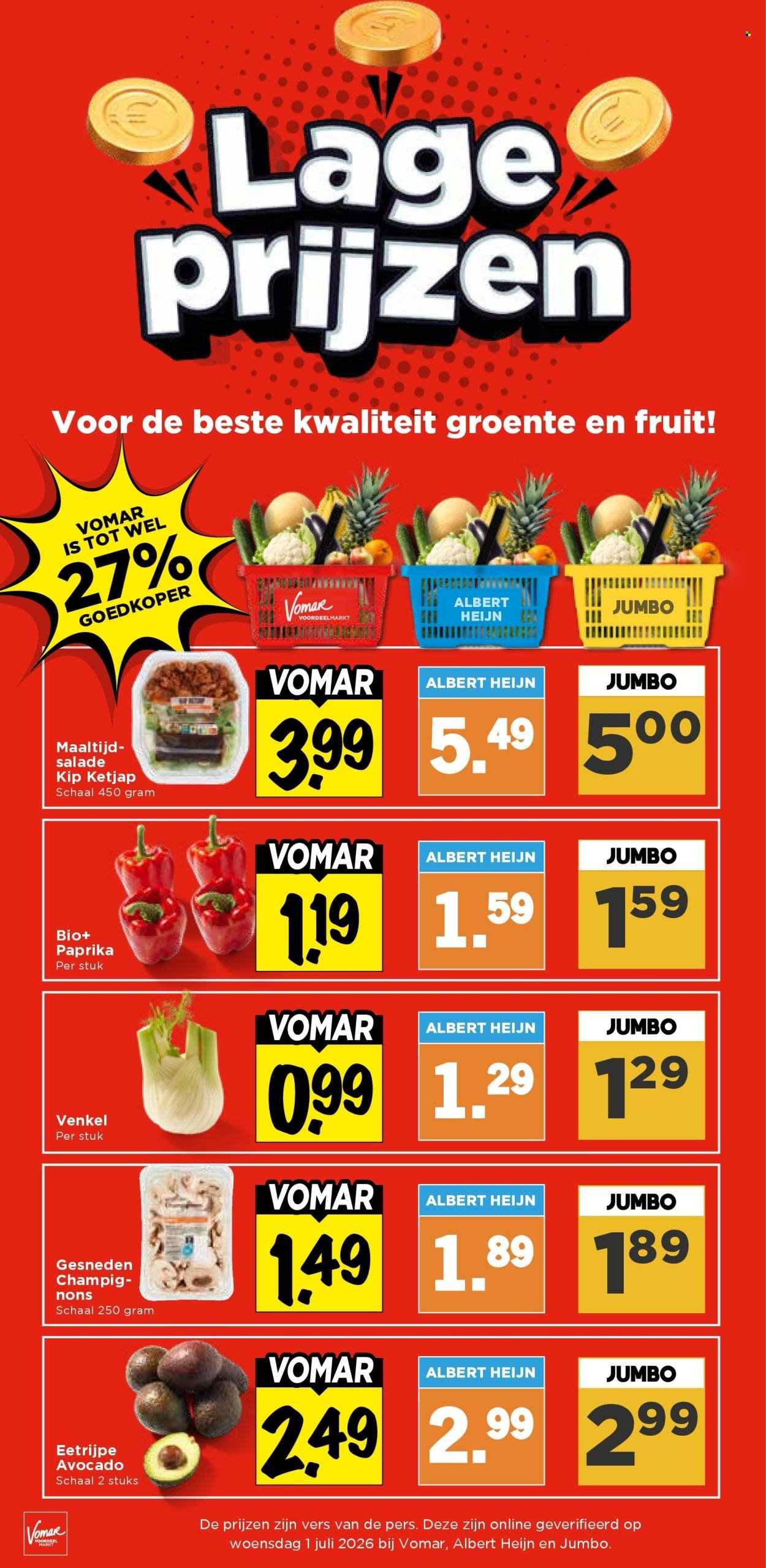 VOMAR folder - Van zondag 5 juli 2026