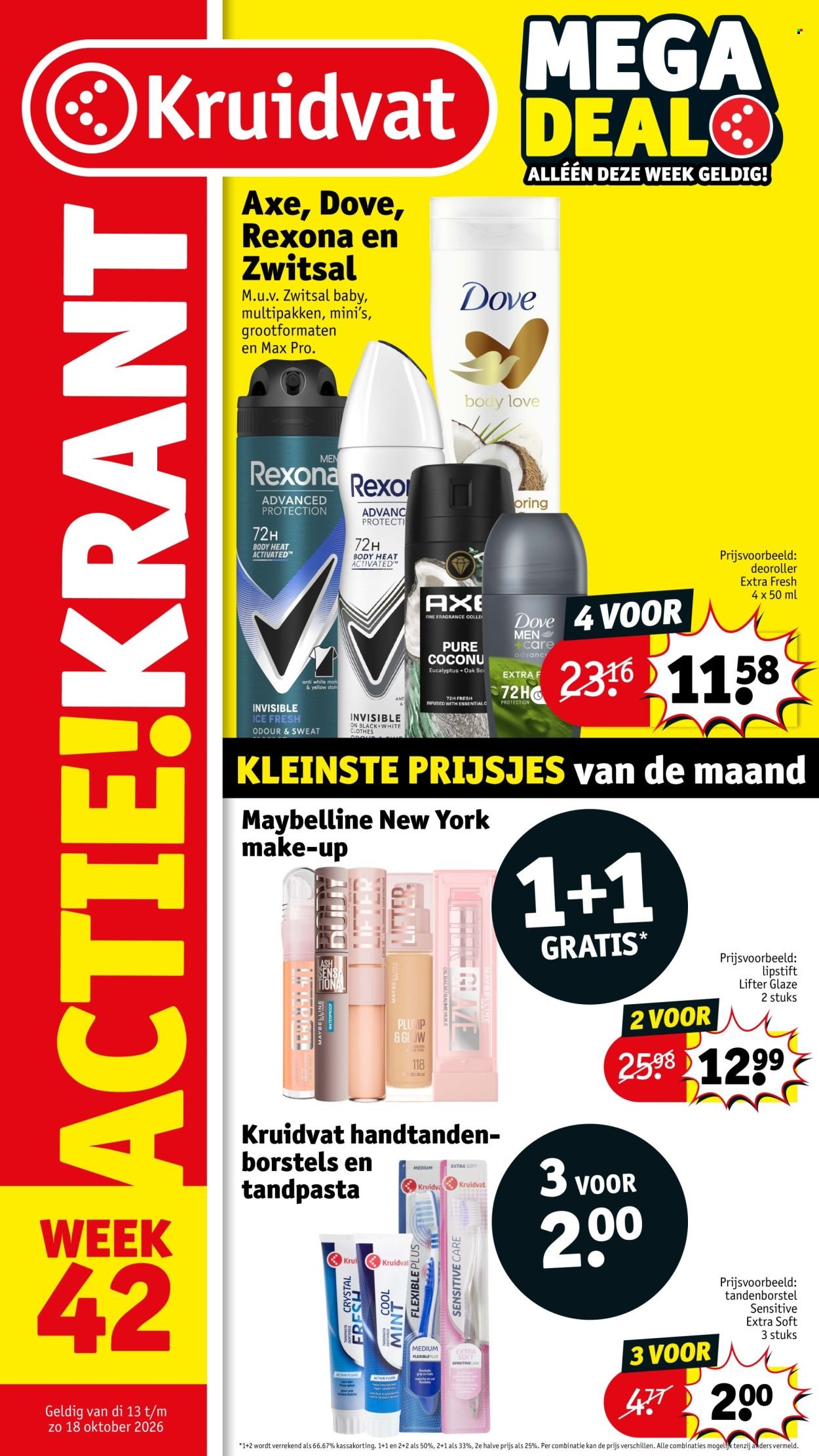 KRUIDVAT folder - Van dinsdag 13 oktober 2026