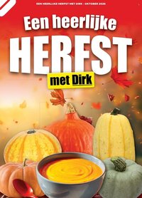 DIRK folder - Een heerlijke herfst met Dirk