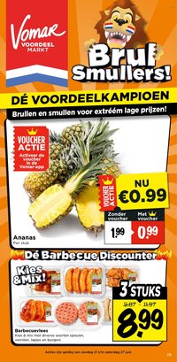 VOMAR folder - Van donderdag 25 juni 2026