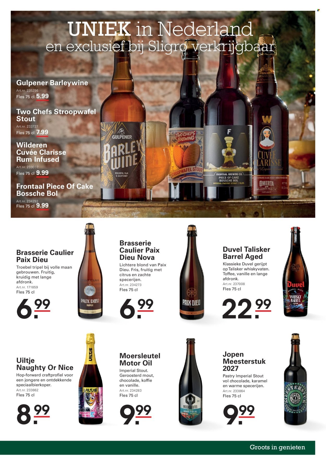 SLIGRO folder - Kerstgeschenkspecial