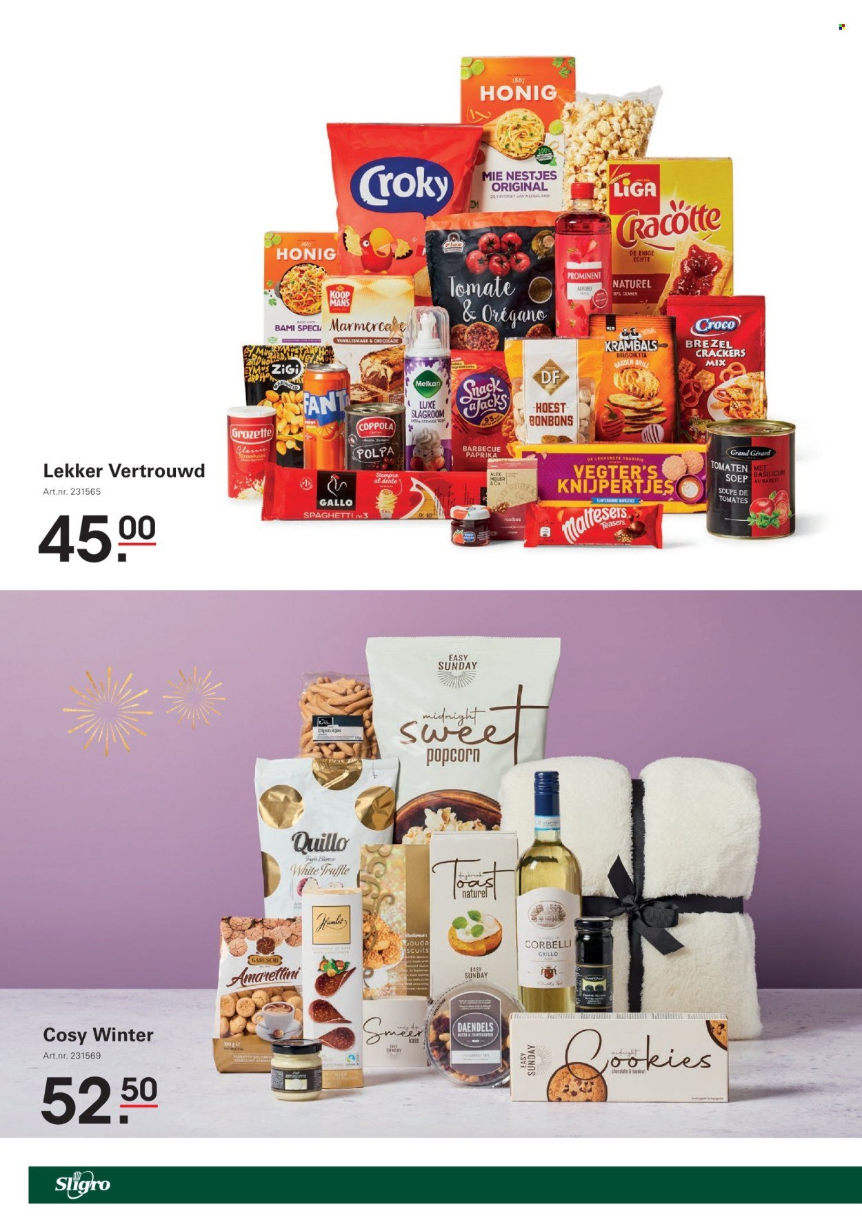 SLIGRO folder - Kerstgeschenkspecial