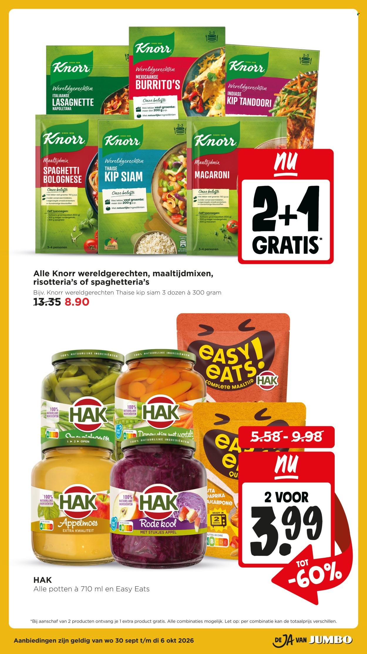JUMBO folder - Van woensdag 30 september 2026