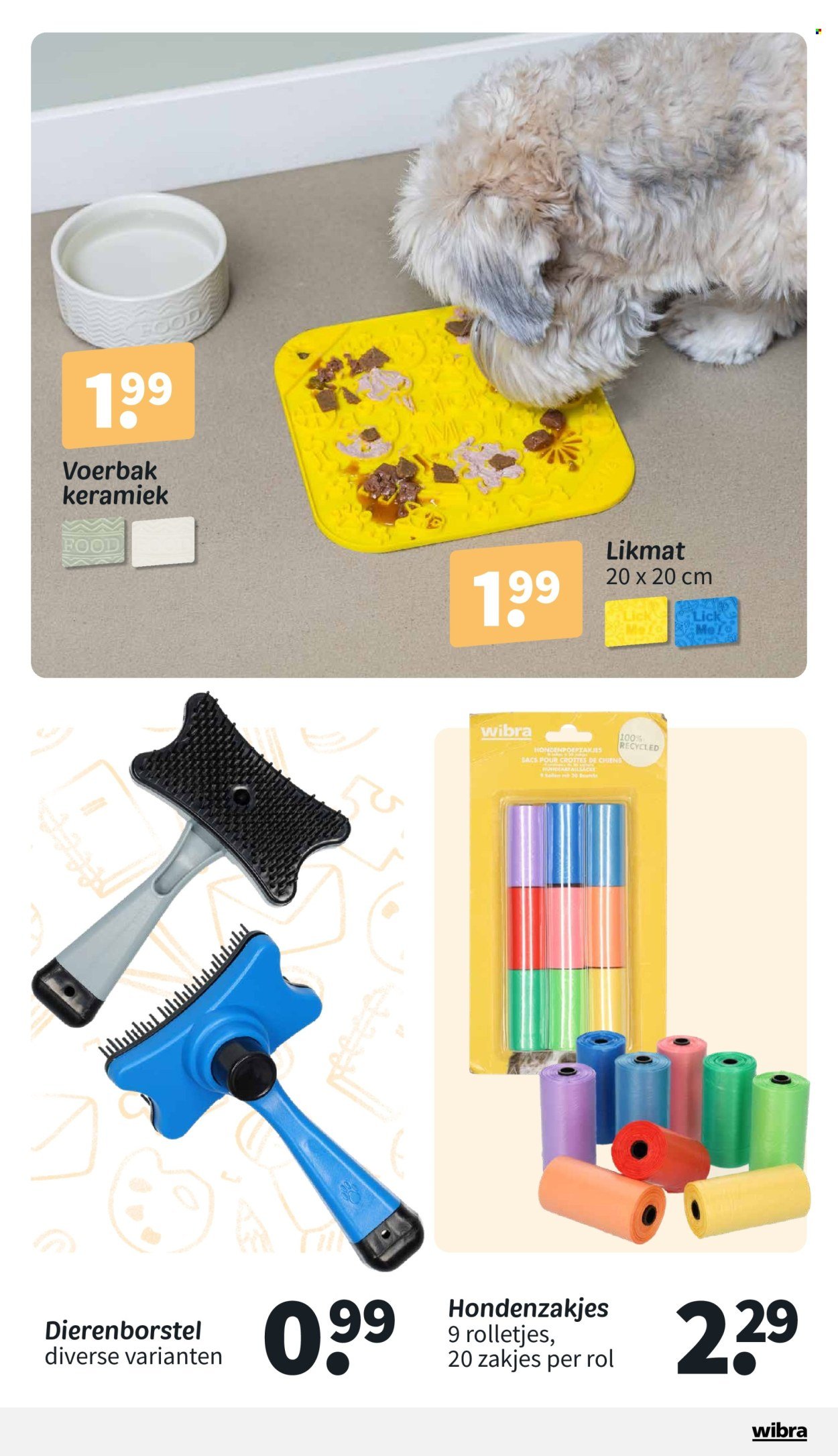 WIBRA folder - Stralend schoon Fris geprijsd