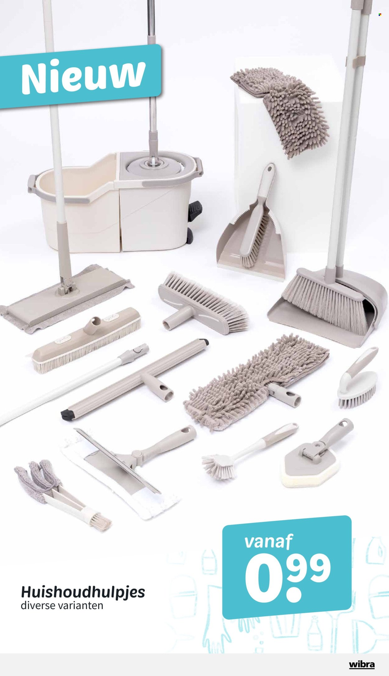 WIBRA folder - Stralend schoon Fris geprijsd