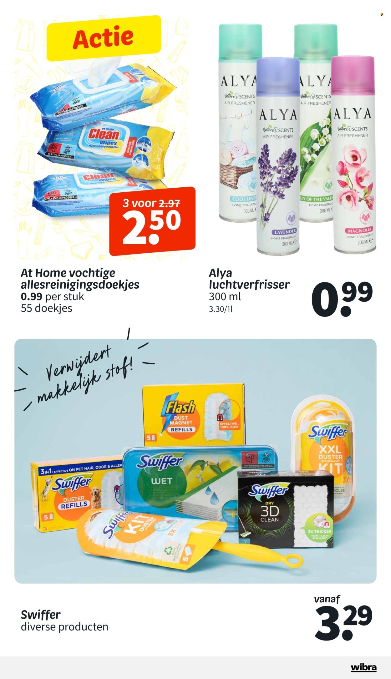 WIBRA folder - Stralend schoon Fris geprijsd