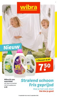 WIBRA folder - Stralend schoon Fris geprijsd