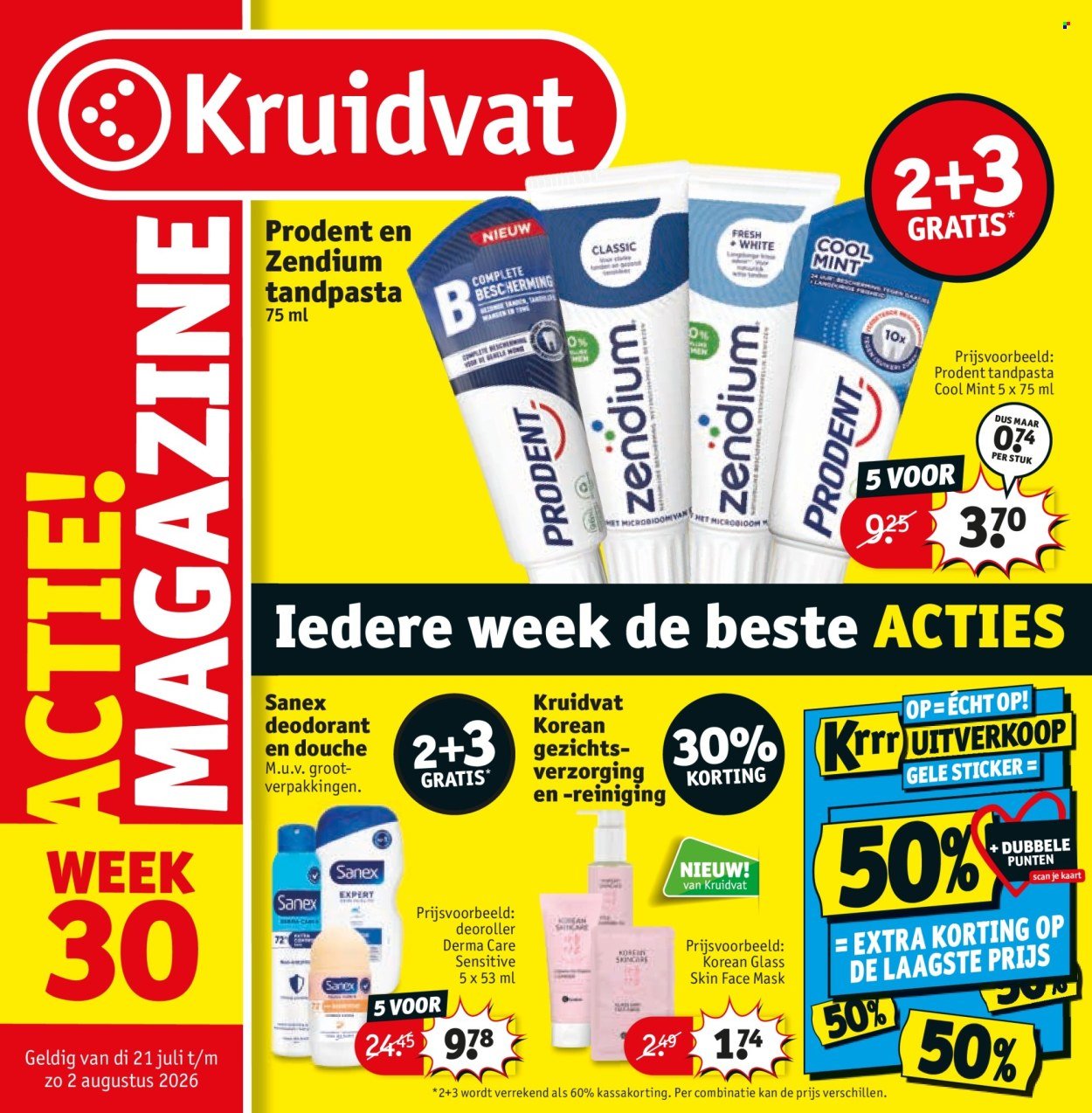 KRUIDVAT folder - Van dinsdag 21 juli 2026