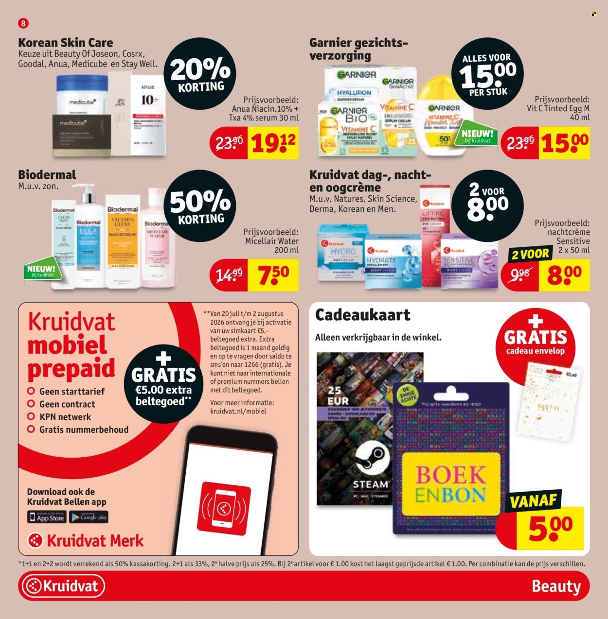 KRUIDVAT folder - Van dinsdag 21 juli 2026