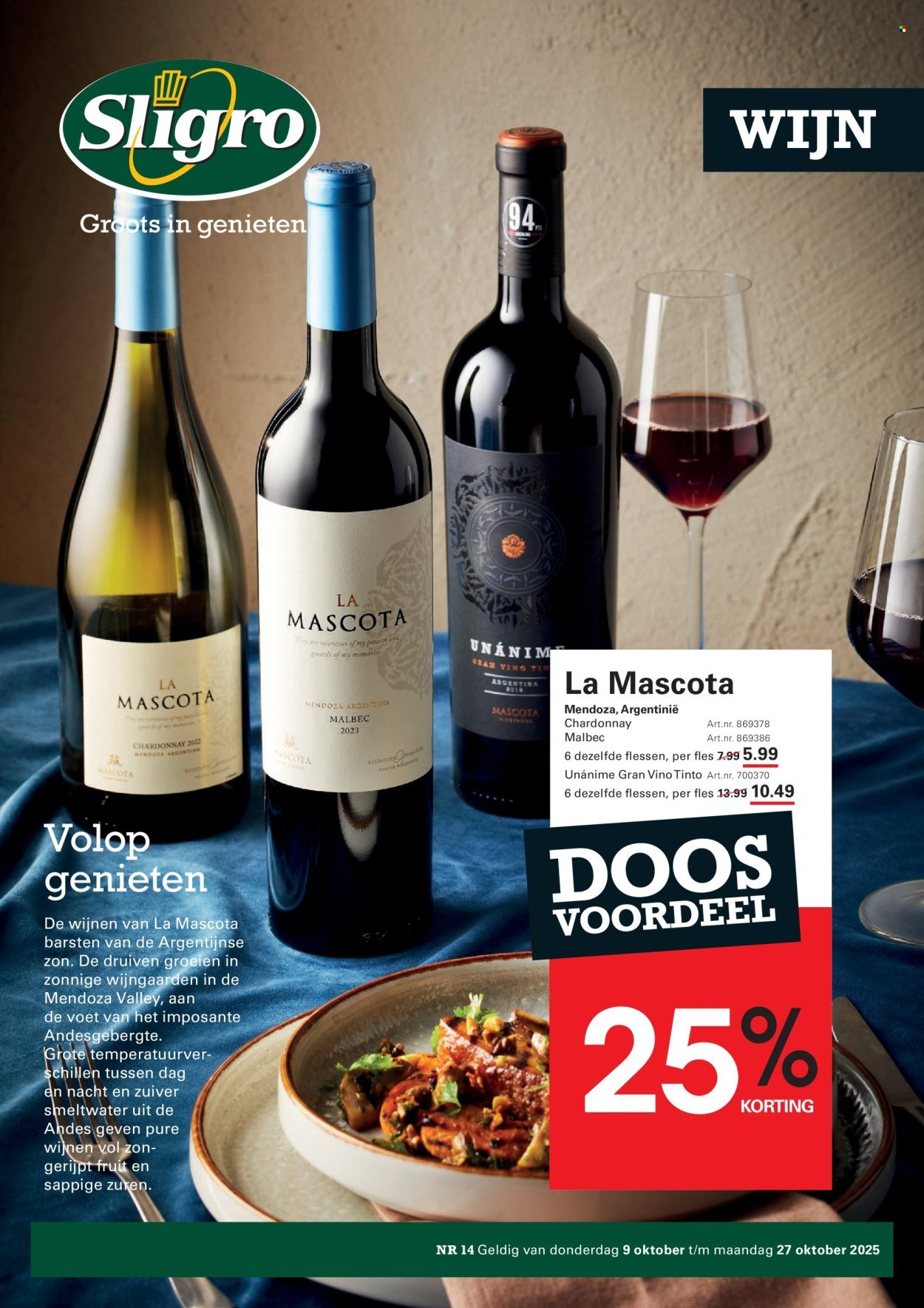 SLIGRO folder - Non-Food (2025-10-09 - 2025-10-27)