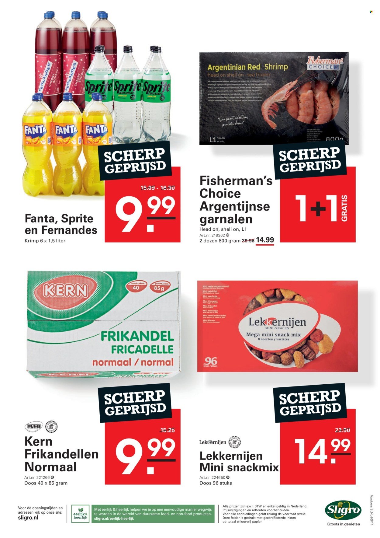 SLIGRO folder - Wijn
