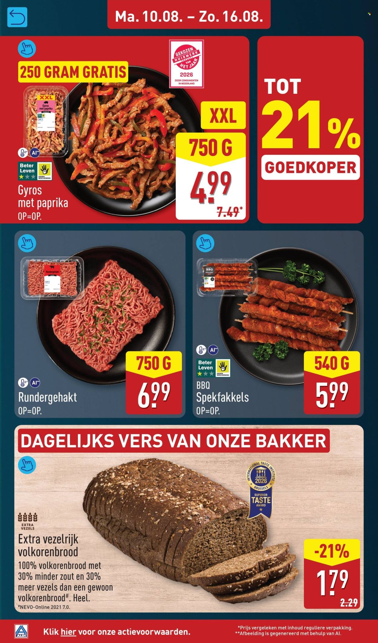ALDI folder - Van maandag 10 augustus 2026