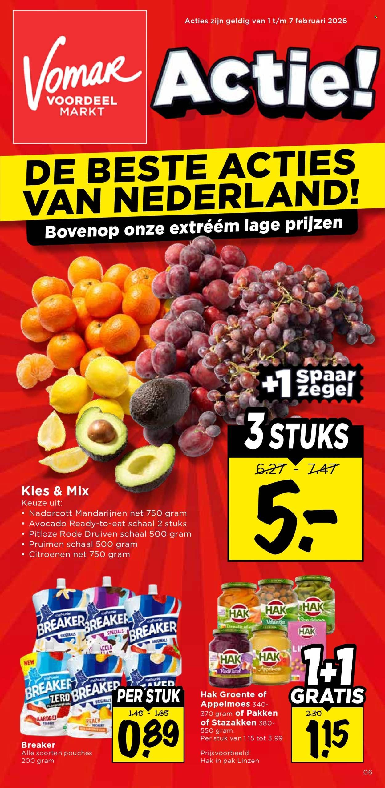 VOMAR folder - Van zondag 1 februari 2026