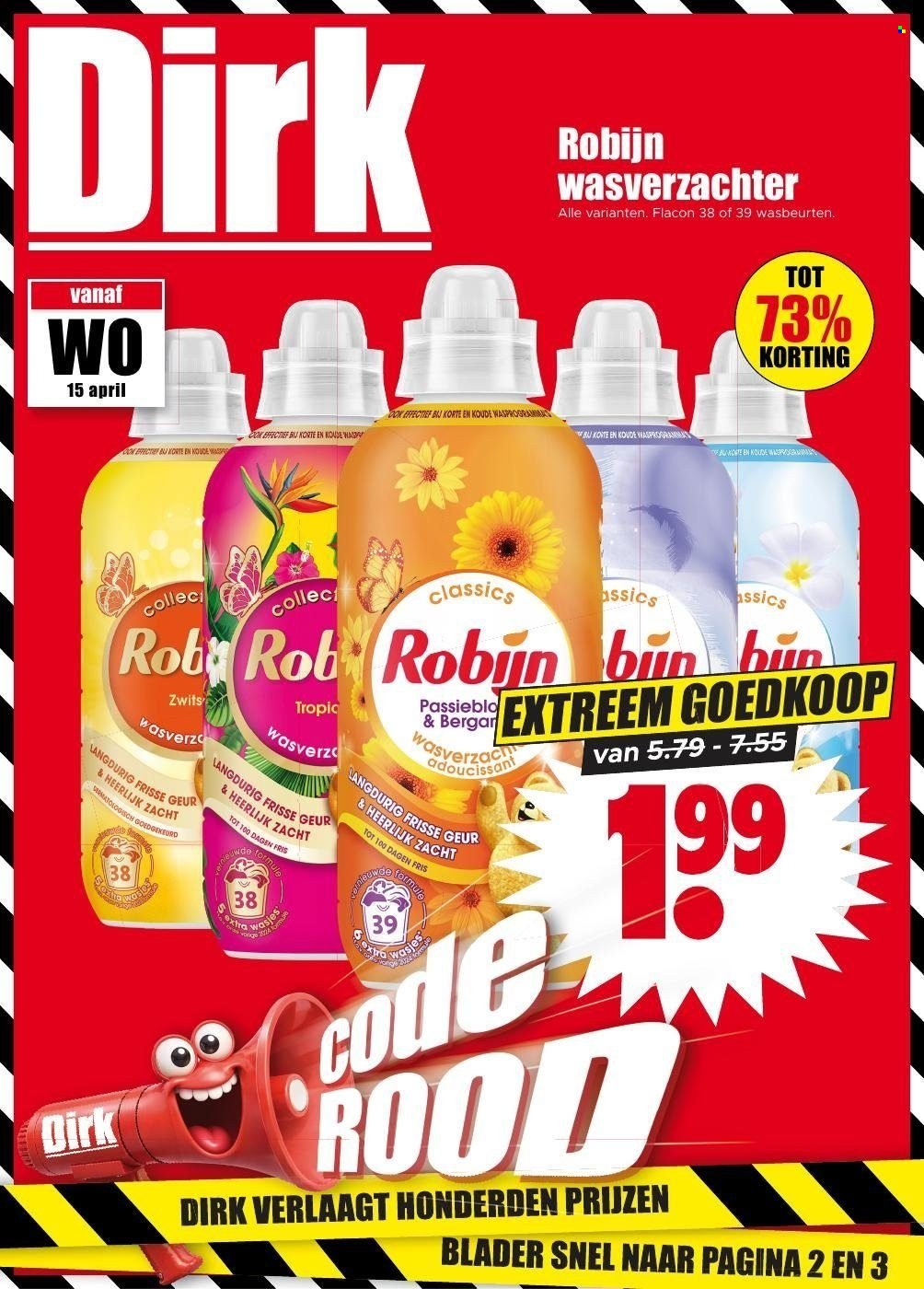 DIRK folder - Van woensdag 8 april 2026