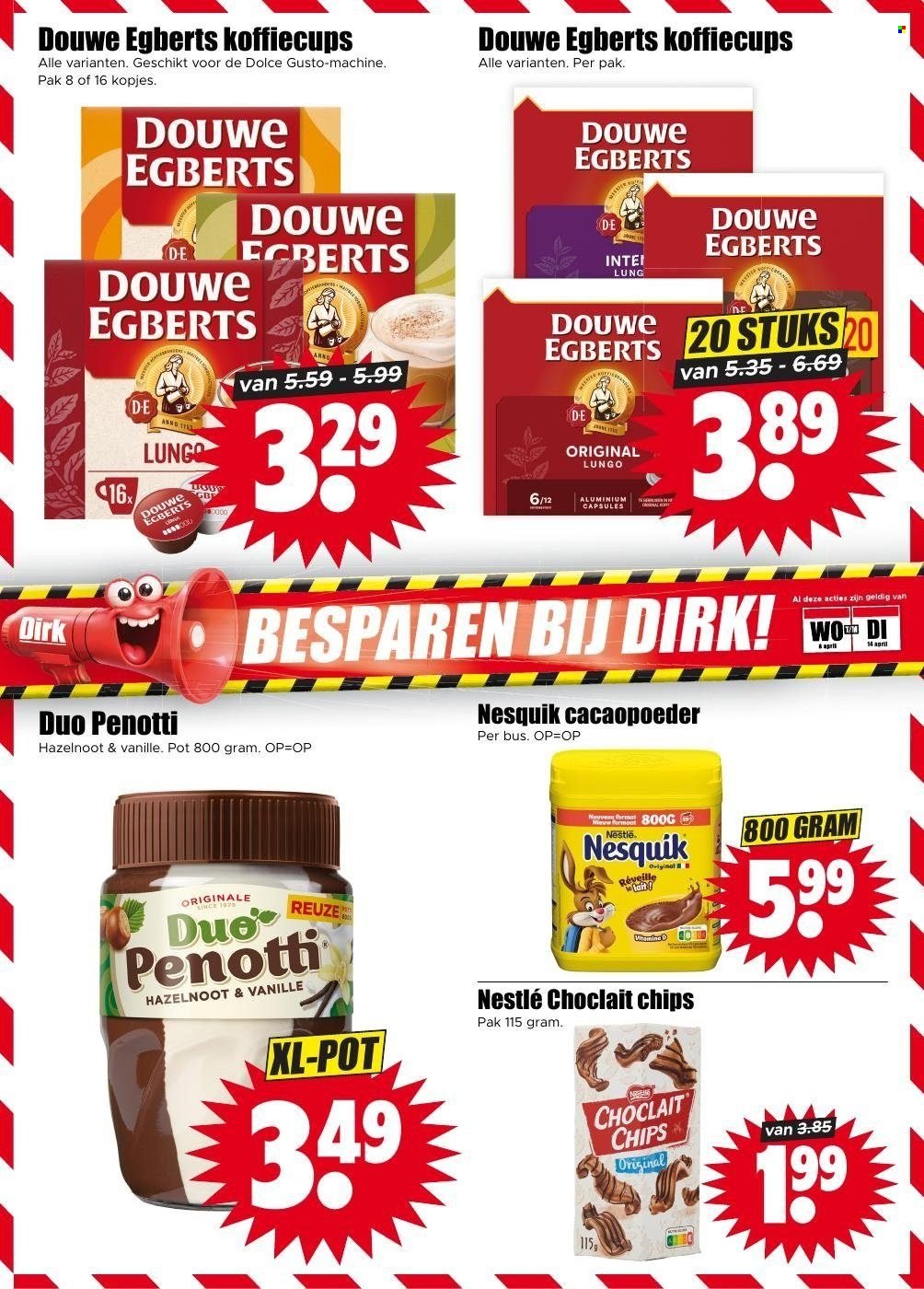 DIRK folder - Van woensdag 8 april 2026