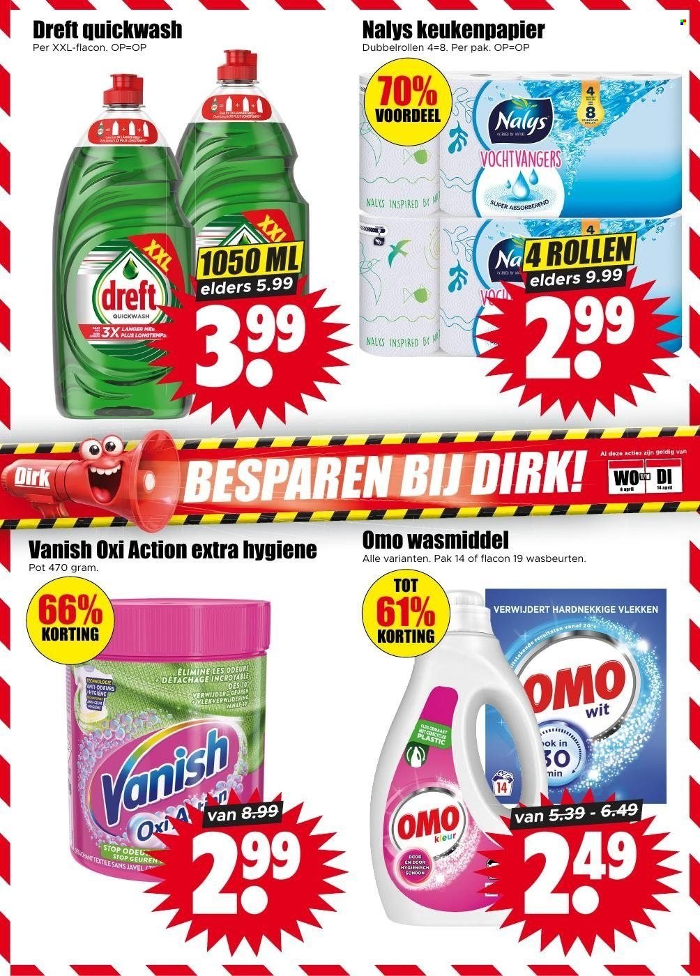 DIRK folder - Van woensdag 8 april 2026