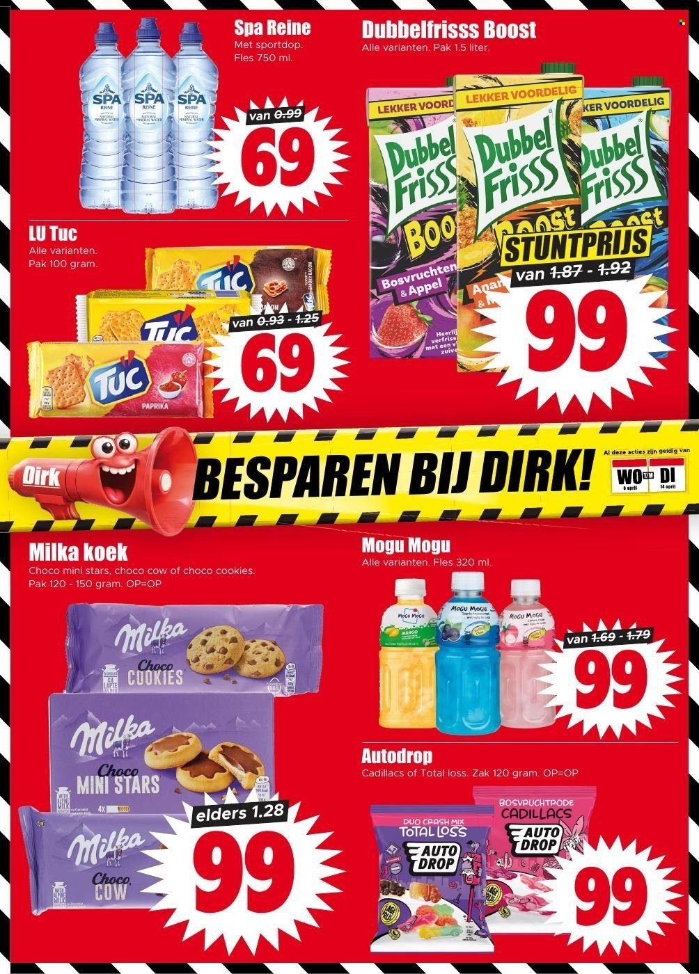 DIRK folder - Van woensdag 8 april 2026