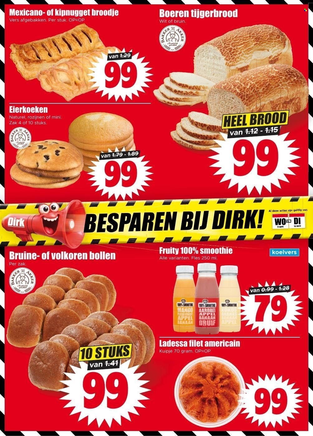 DIRK folder - Van woensdag 8 april 2026