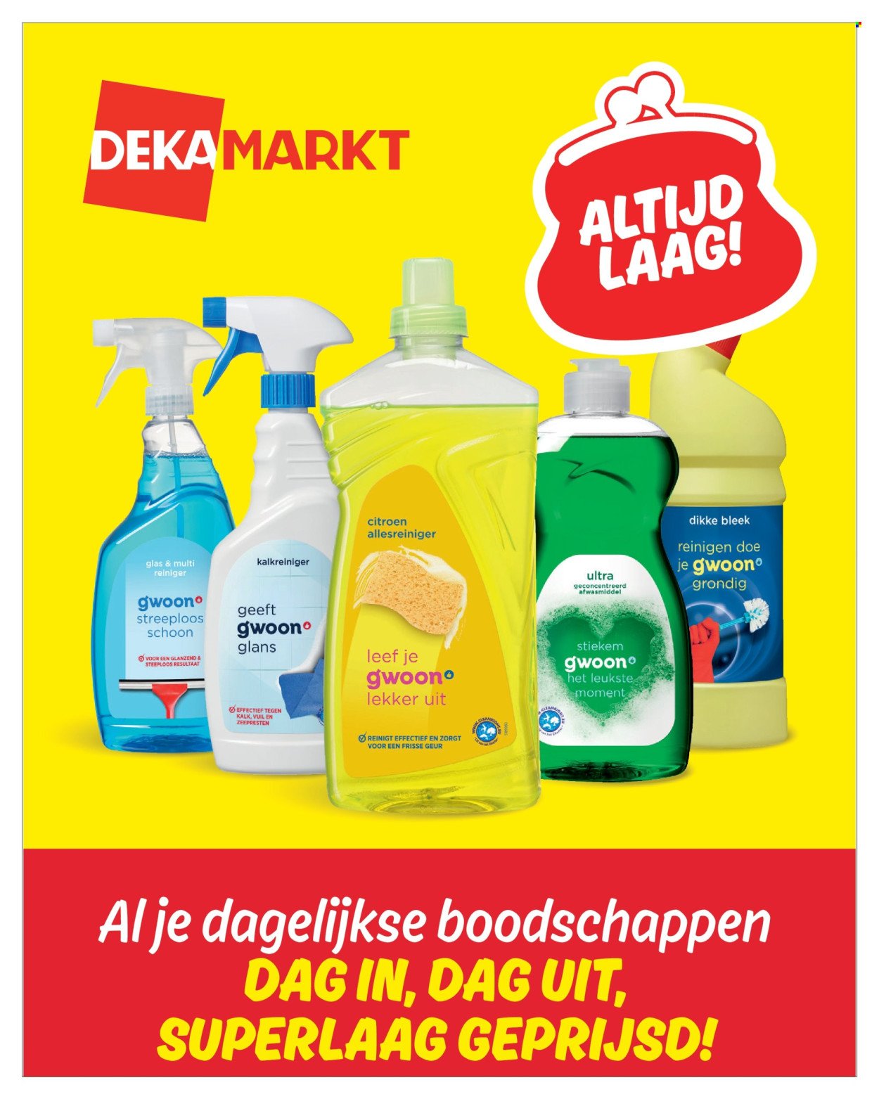 DEKAMARKT folder - Januari 2026