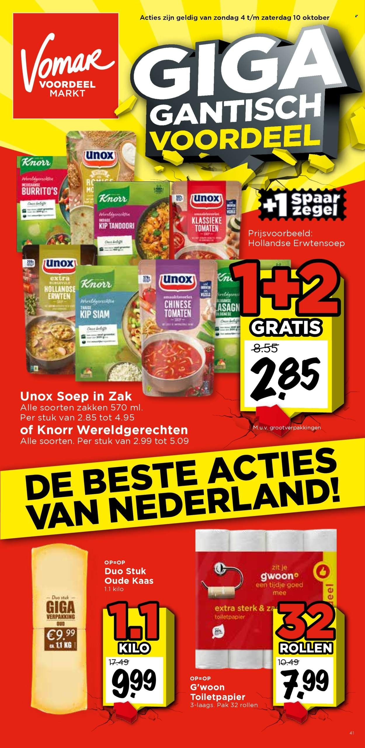 VOMAR folder - Van zondag 4 oktober 2026