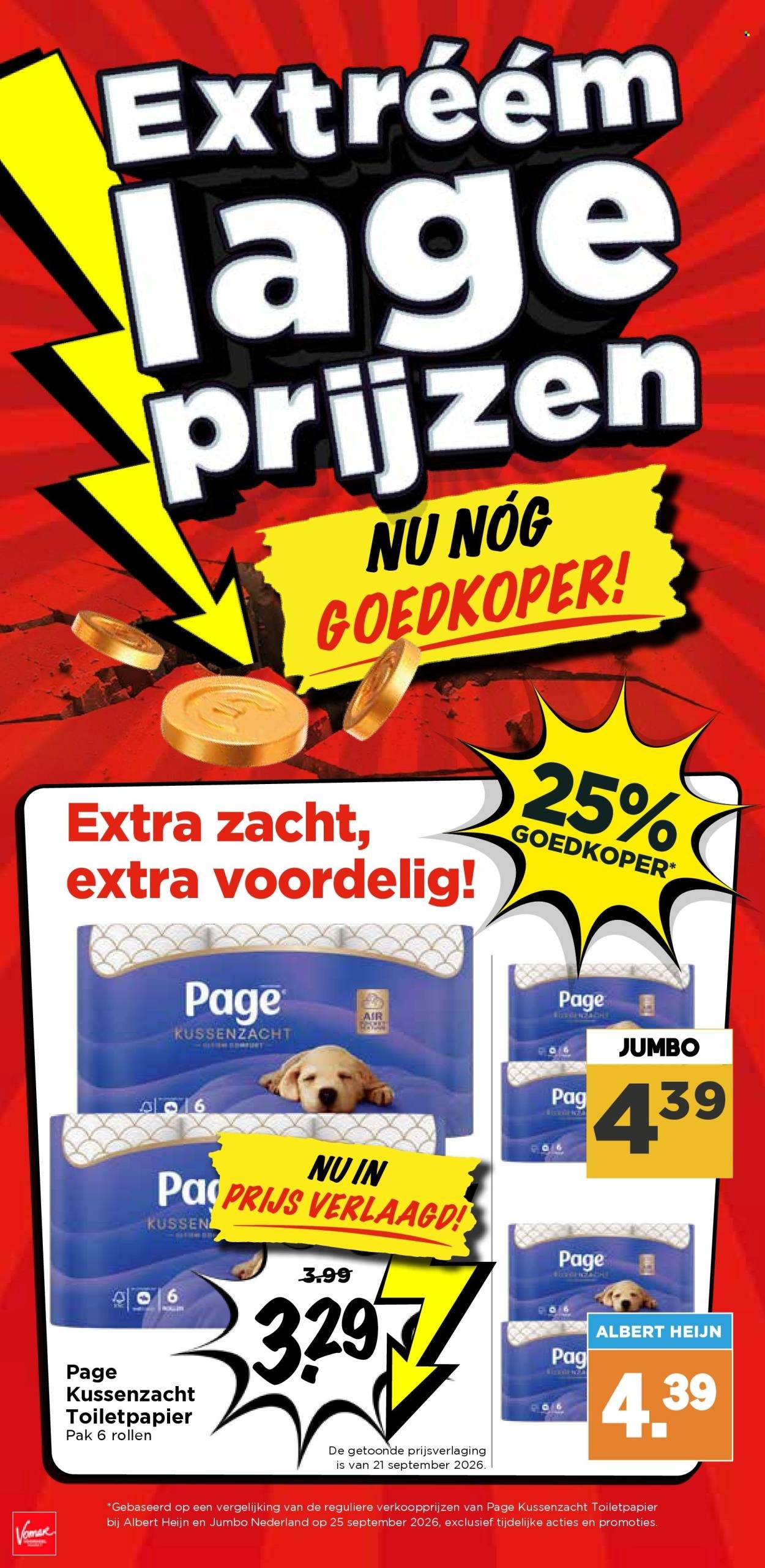 VOMAR folder - Van zondag 4 oktober 2026