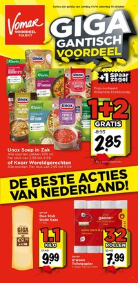 VOMAR folder - Van zondag 4 oktober 2026